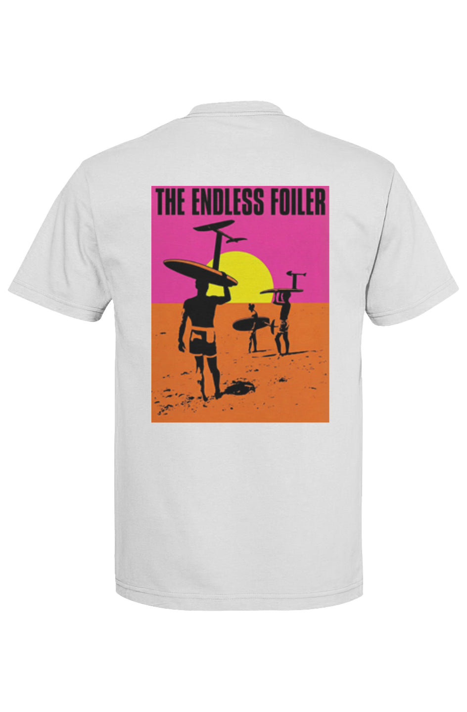 VRZR - The Endless Foiler - Organic SS T-Shirt - White